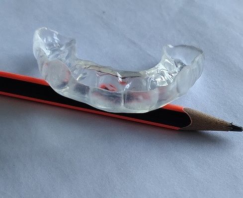 ISO13485 de mirada natural Nightguard semi suave para Bruxism