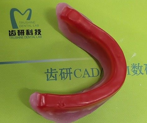 Borde dental de la cera del registro de la mordedura