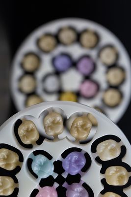 La estética dental de las estrellas de la corona 5 del laboratorio de la circona dental de la porcelana