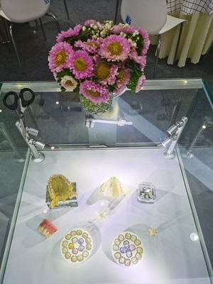 La estética dental de las estrellas de la corona 5 del laboratorio de la circona dental de la porcelana