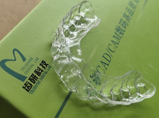 Guardia maxilar de acrílico duro For Bruxism de la estabilización del arco